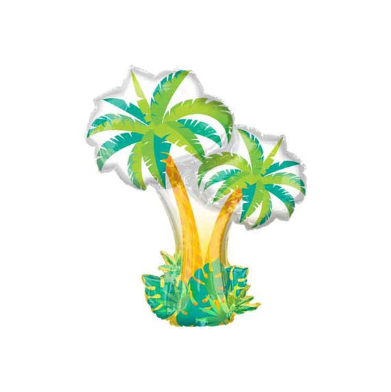 Tropical party balloons,Palm Tree balloon, Flaimngo Balloon, Palm Tree Decor, Tropical Party, Tropical Party Decorations, Pineapple