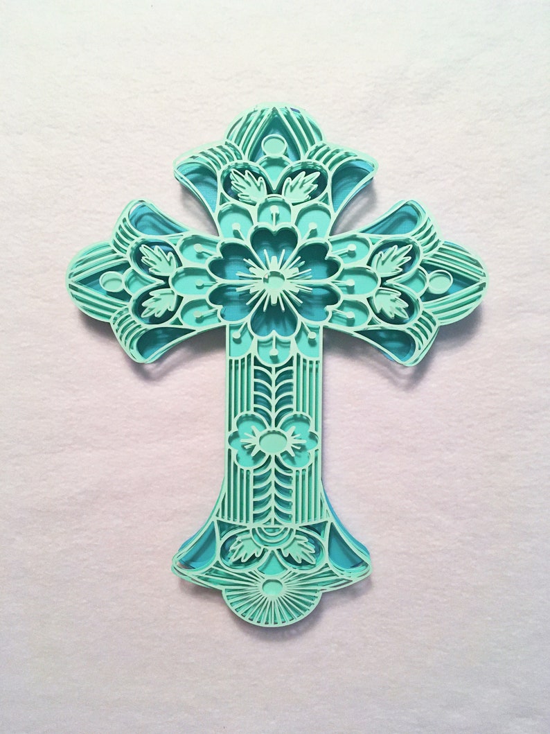 Easter Cross SVG File & PNG Files For Cricut | Etsy