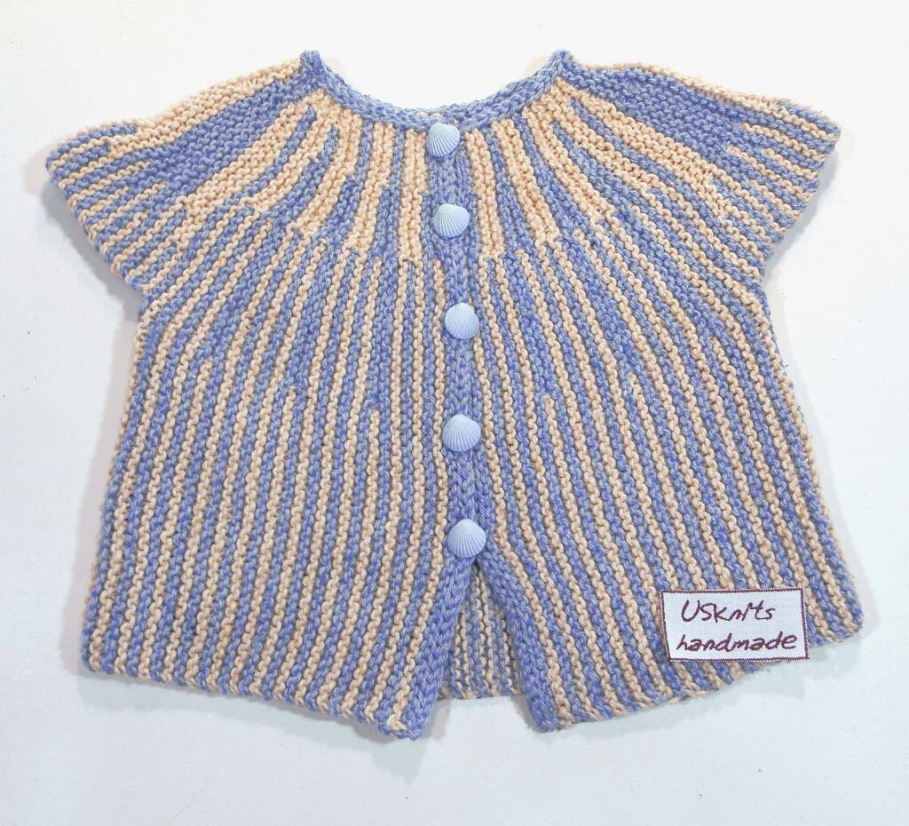 Hand knitted baby vest baby girl clothes baby knit clothes Etsy