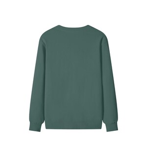 Enamoured Sound Classic Unisex Cotton Sweatshirt - White Logo image 8