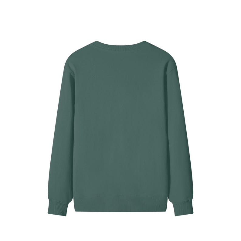 Enamoured Sound Classic Unisex Cotton Sweatshirt - White Logo image 8