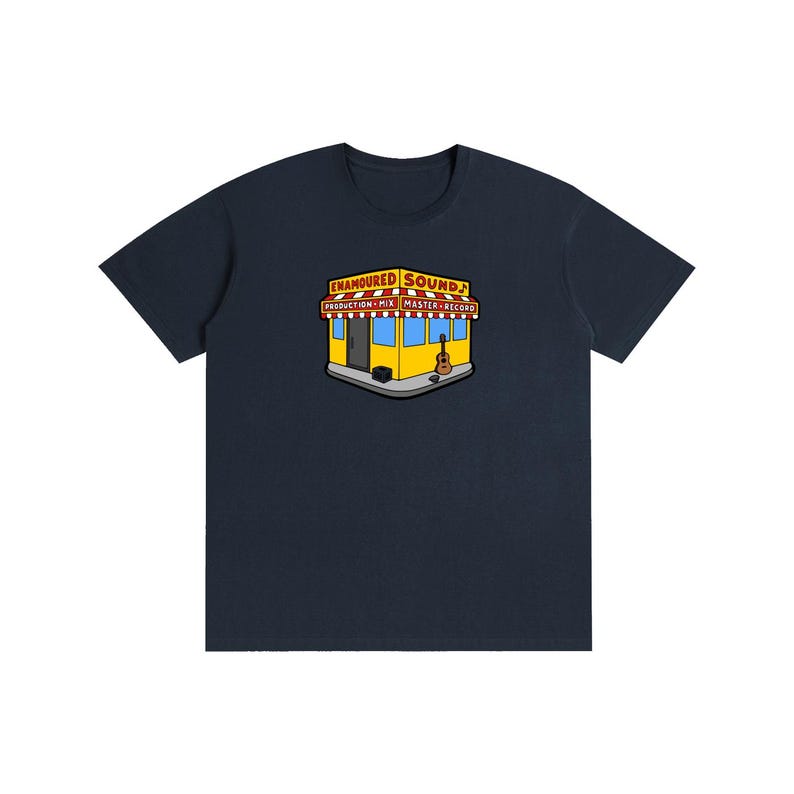 Pure Cotton Unisex T-Shirt Dark Blue