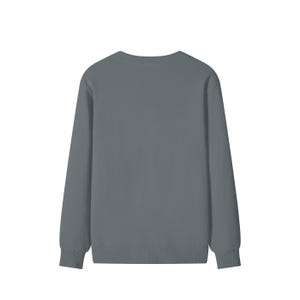 Enamoured Sound Classic Unisex Cotton Sweatshirt - White Logo image 10