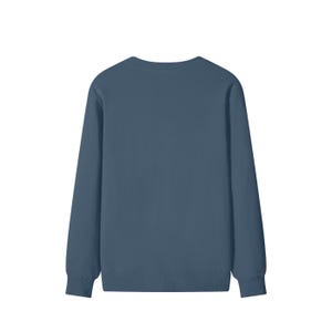 Enamoured Sound Classic Unisex Cotton Sweatshirt - White Logo image 9