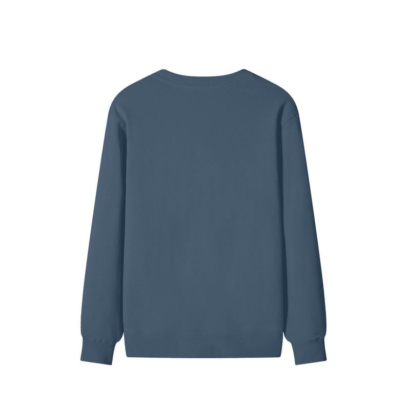 Enamoured Sound Classic Unisex Cotton Sweatshirt - White Logo image 9