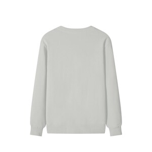 Enamoured Sound Classic Unisex Cotton Sweatshirt - White Logo image 12