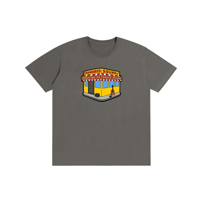 Pure Cotton Unisex T-Shirt Charcoal Gray