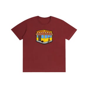 Pure Cotton Unisex T-Shirt Wine Red