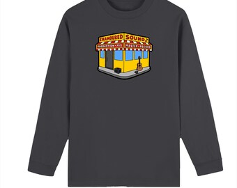 Crew Neck Drop Shoulder Long Sleeve Shirt