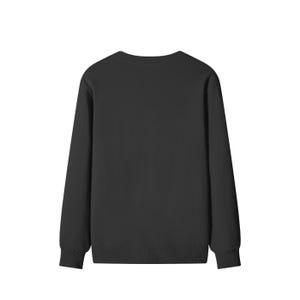 Enamoured Sound Classic Unisex Cotton Sweatshirt - White Logo image 7