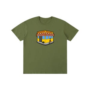 Pure Cotton Unisex T-Shirt Army Green
