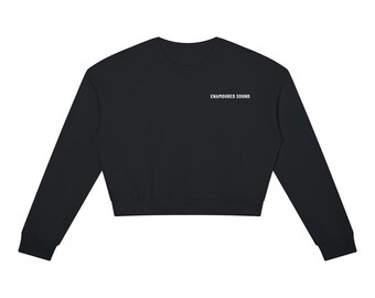 Enamoured Sound Women's Crewneck Sweatshirt - White Logo