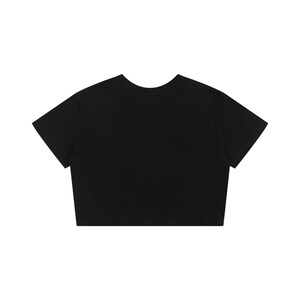 Where's Brandon? - Bold Graphic Baby Tee - Black image 2