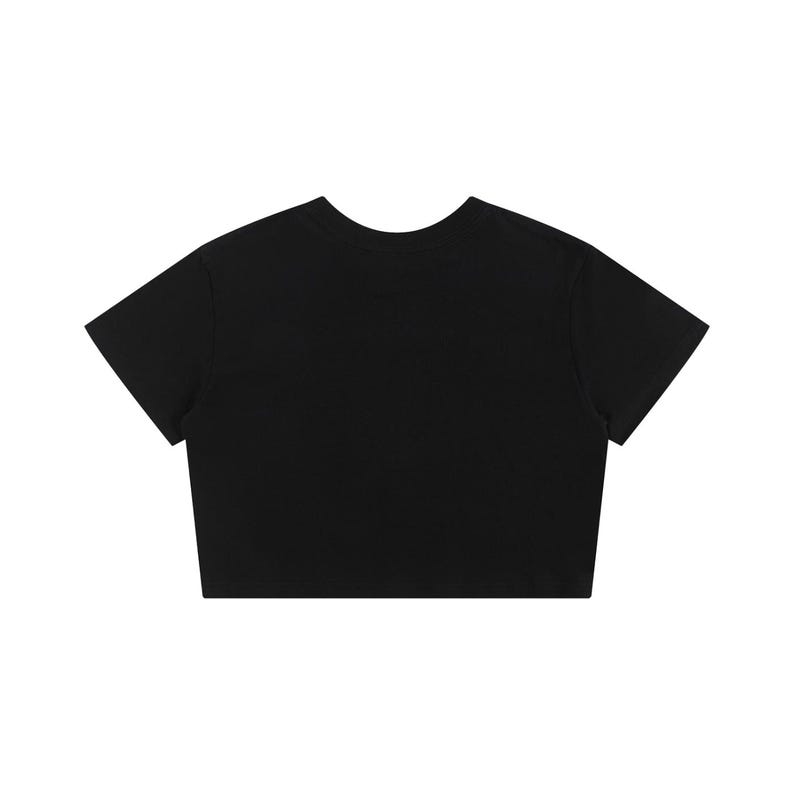 Where's Brandon? - Bold Graphic Baby Tee - Black image 2