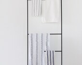 Metal Leaning Plant Kitchenware Towel Display Ladder