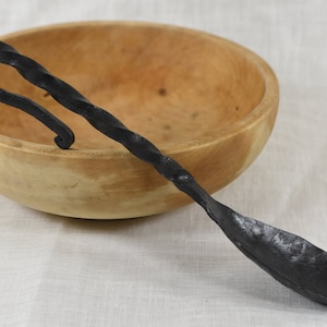 Hand Forged Iron Spoon