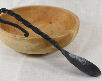 Hand Forged Iron Spoon