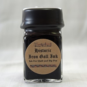 Iron Gall Historic Calligraphy and Drawing Ink, 1 oz