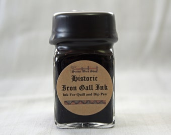 Iron Gall Historic Calligraphy and Drawing Ink, 1 oz