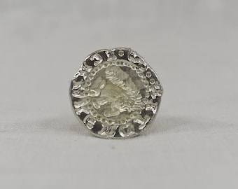 Squirrel Seal, Chessman Style, Modeled after Medieval and Renaissance Era Examples