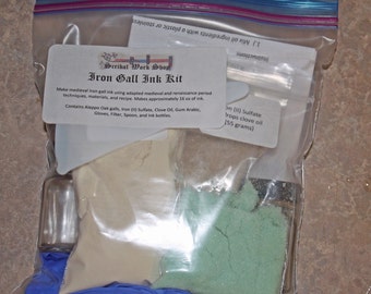 Iron Gall Ink Kit - DIY