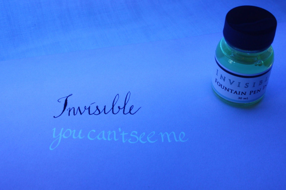 Invisible Ink - Etsy