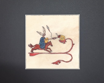 Marginalia Series Fine Art Prints, Knights, snails, Rabbits, etc.