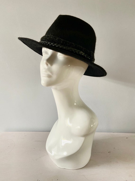 Authentic vintage classic hat, trilby hat, fedora… - image 5