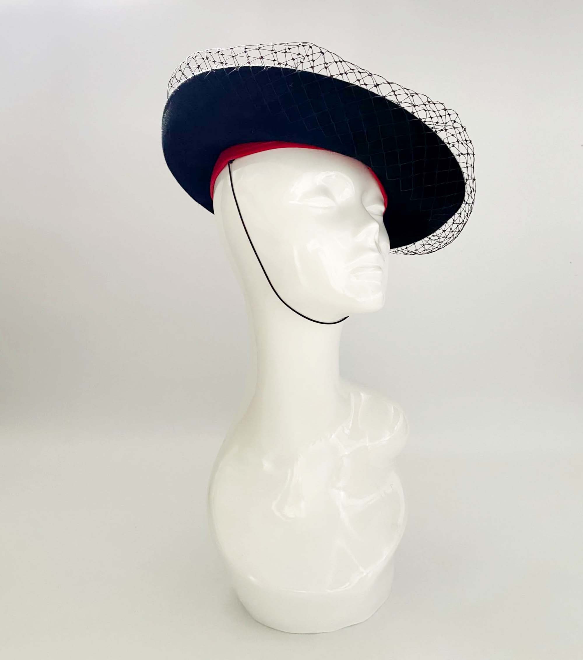 Klassischer Schwarzer Woll-Zylinder Von Richard Paul – Perfekt Für Royal Ascot, Hochzeiten & Formelle Anlässe