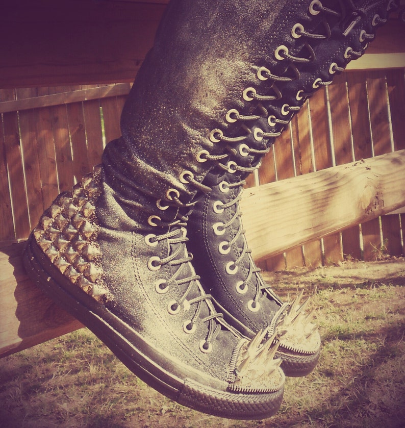 knee high sneakers womens