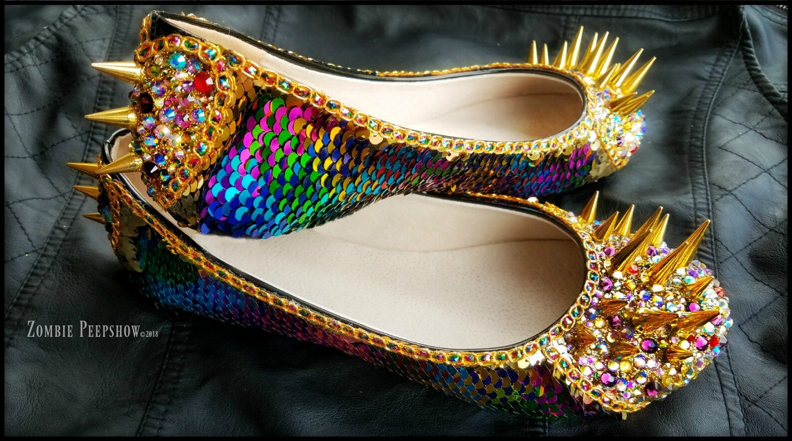rainbow flip sequin 