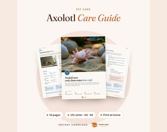 Guide d'élevage de l'axolotl (à imprimer), installation de l'aquarium, cycle de l'azote, température de l'eau