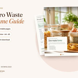 Zero Waste Home Guide, Kompostering och byten, 30-dagarsutmaning (utskrivbar)