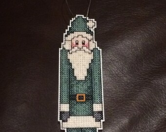 Cross stitch Christmas ornament