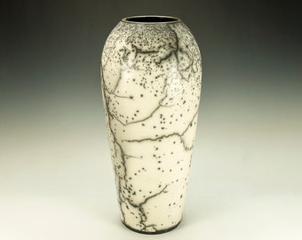 Naked Raku Pottery. Terra Sigillata, hand polished.