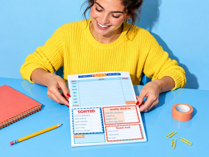 Weekly Budget Planner Printable | Weekly Expense Tracker PDF - Etsy
