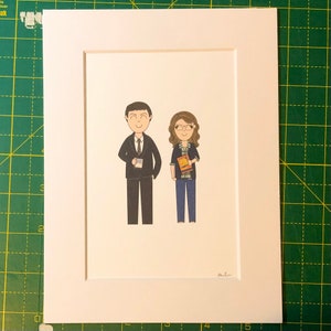 30 Rock A5 Druck - Liz & Jack
