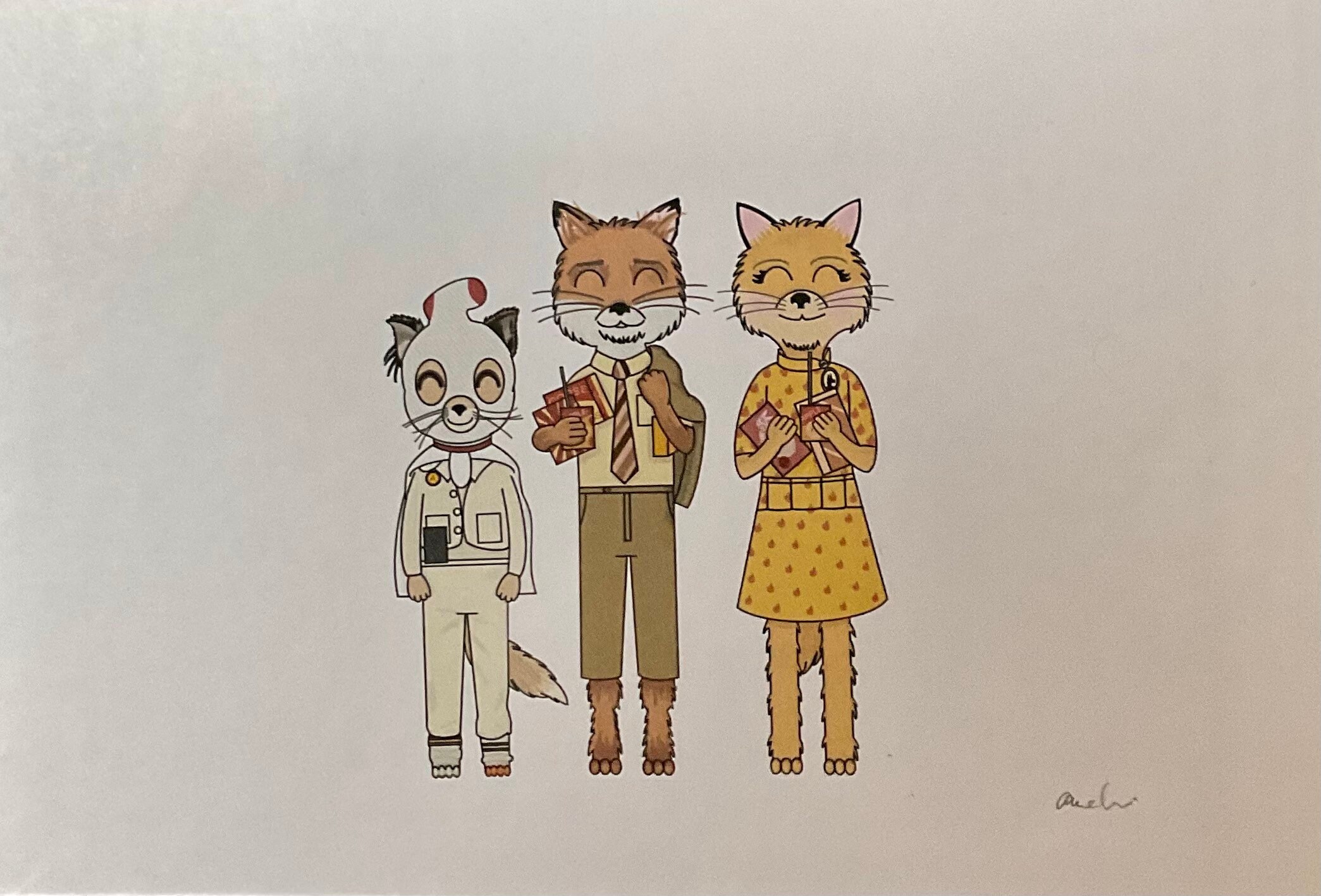 Fantastic Mr Fox Framed Print - Etsy Australia