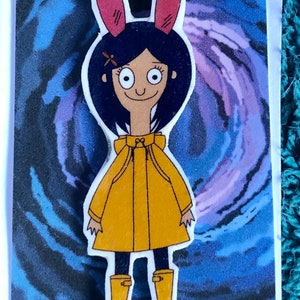 Coralouise acrylic pin