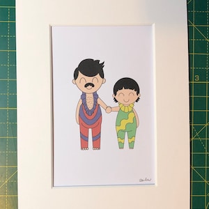 Bob’s Burgers Bob & Gene’s Valentine’s Adventure A5 framed print