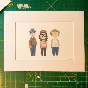 30 Rock A5 Druck - Pete, Frank und Lutz
