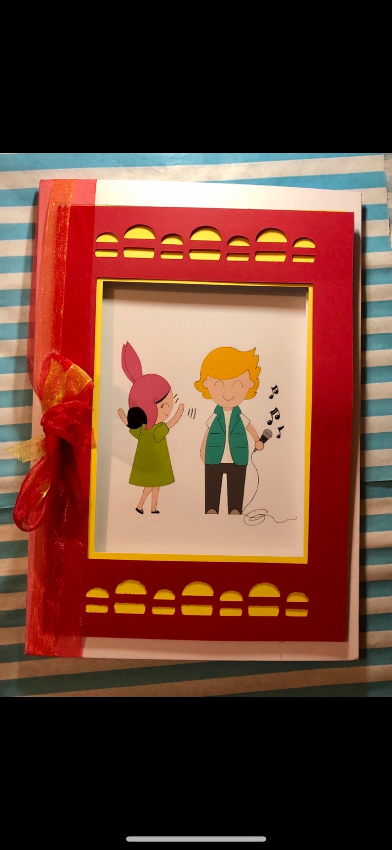 Bobs Burgers Louise & Boo Boo Greetings Aperture Card Etsy