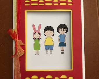 Bob's burgers Tarjeta de felicitación Los niños Belcher