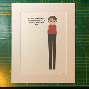 Always Sunny in Philadelphia - Frank as Giant Frank framed print 10 x 8”