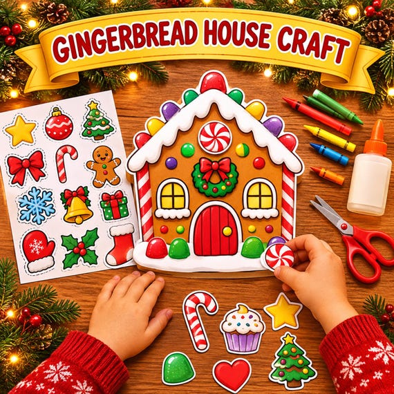 Gingerbread House Craft