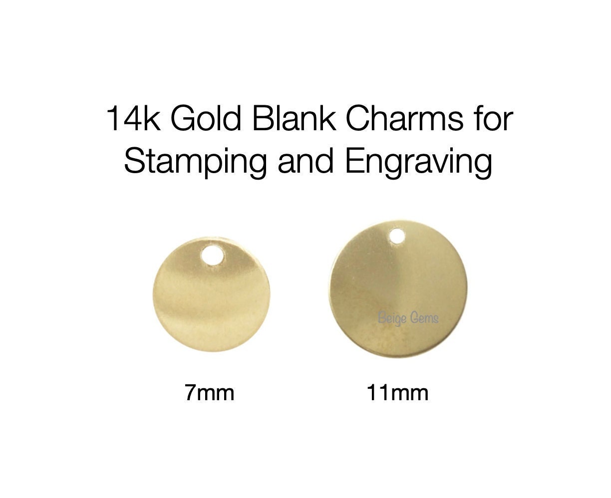 Blank charms for engraving hot sale