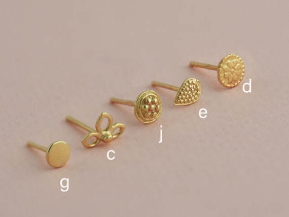 14 karat sale gold post earrings