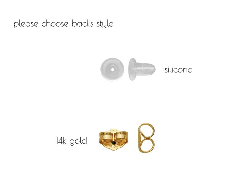 Solid Gold Stud Earrings, Gold Filigree Earrings, Gold Flower Lace Earrings, Gold Boho Studs, Dainty Post Earrings, Boho Earrings image 9