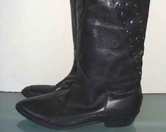 Via Spiga Made in Italy Studded Boots Size 9.5M