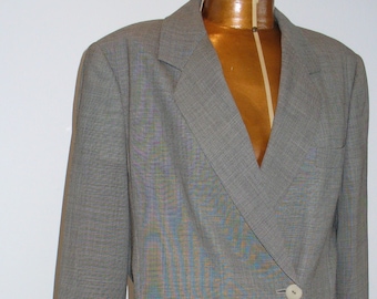 Vintage Max Mara Made in Italy Wool Suit Size 10 US